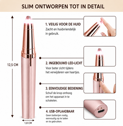 Gladde huid in seconden — zonder irritatie