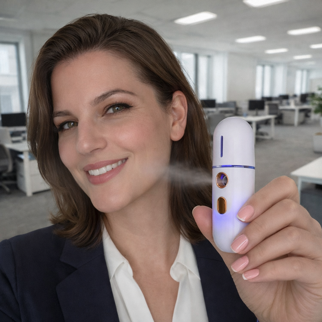 HydraMist™ Nano Facial Spray – Directe hydratatie voor een frisse huid