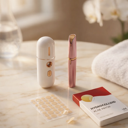 Bailandis Complete Glow Routine - SmoothGlow + HydraMist + Acne Patches