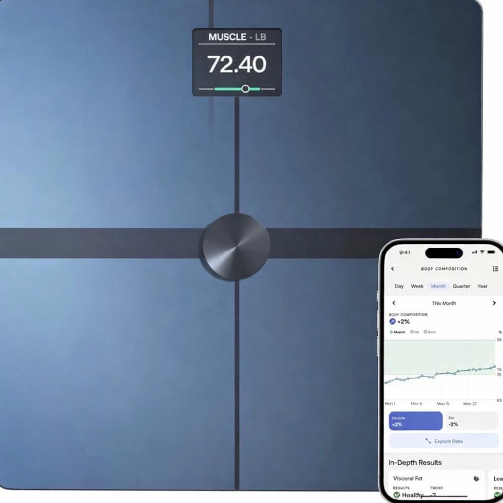 Slimme lichaamsweegschaal – betrouwbare inzichten