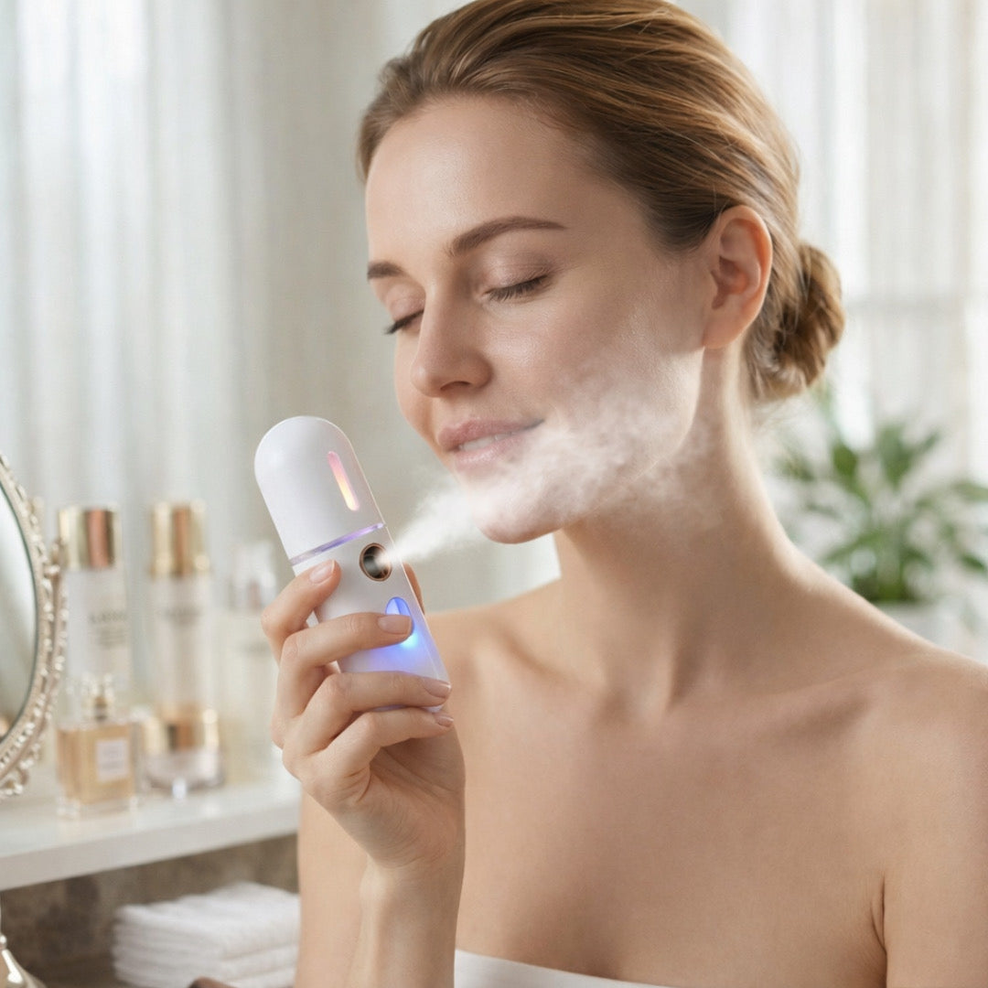 HydraMist™ Nano Facial Spray – Directe hydratatie voor een frisse huid